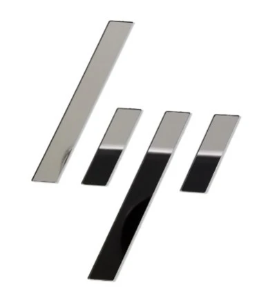 2 waterproof electroform metal nickel signs