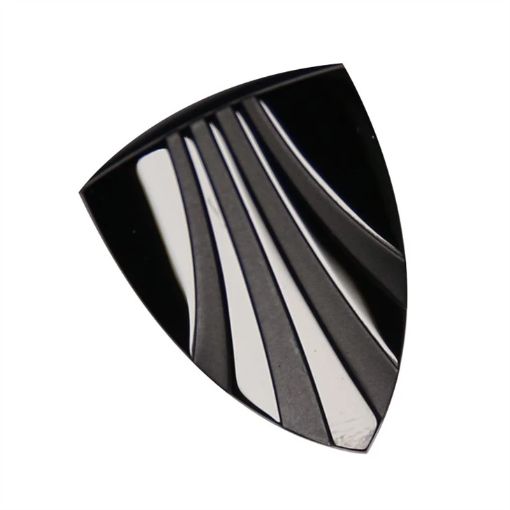 Electroform Metal Label Nickel Logo Sticker