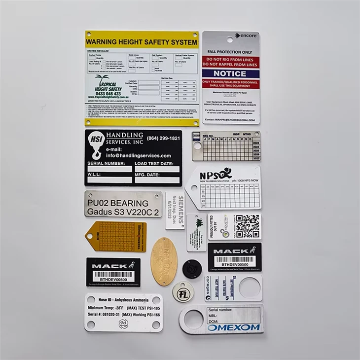 Aluminum Label 