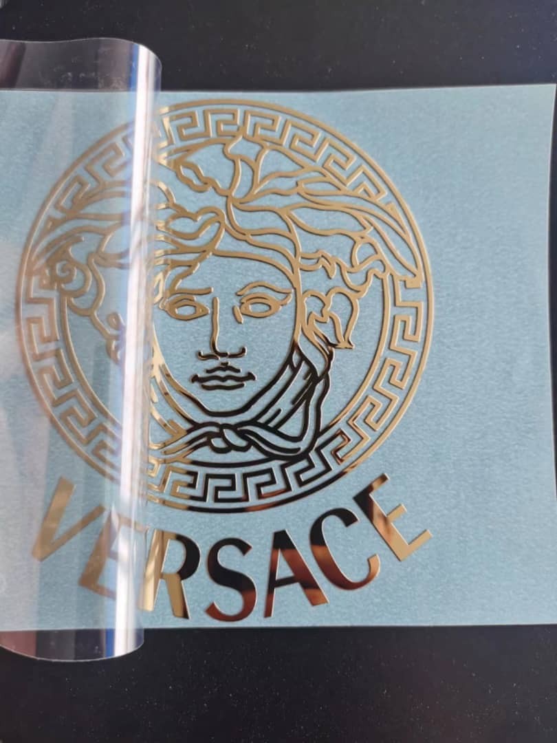Thin Metal Logo Nickel Sticker